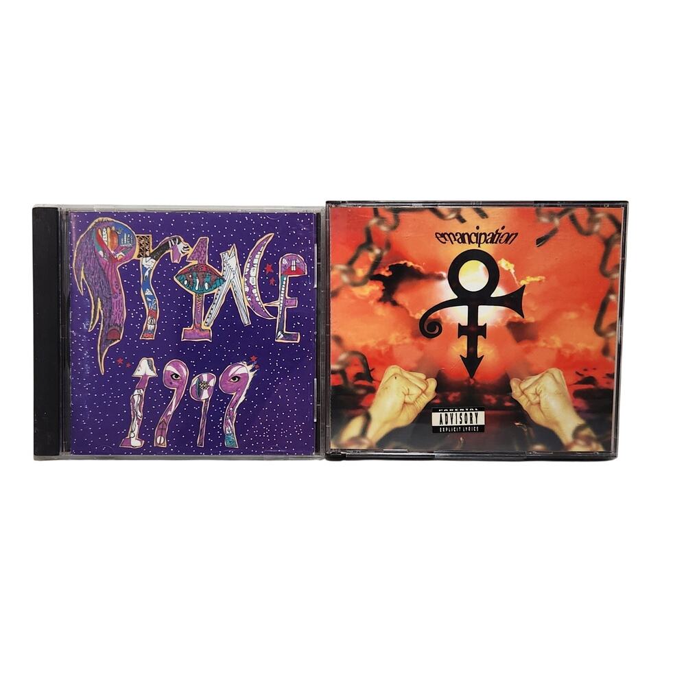 Prince 1999 And Emancipation (3 Discs) Tested CD Lot 1982, 1996 Pre-owned